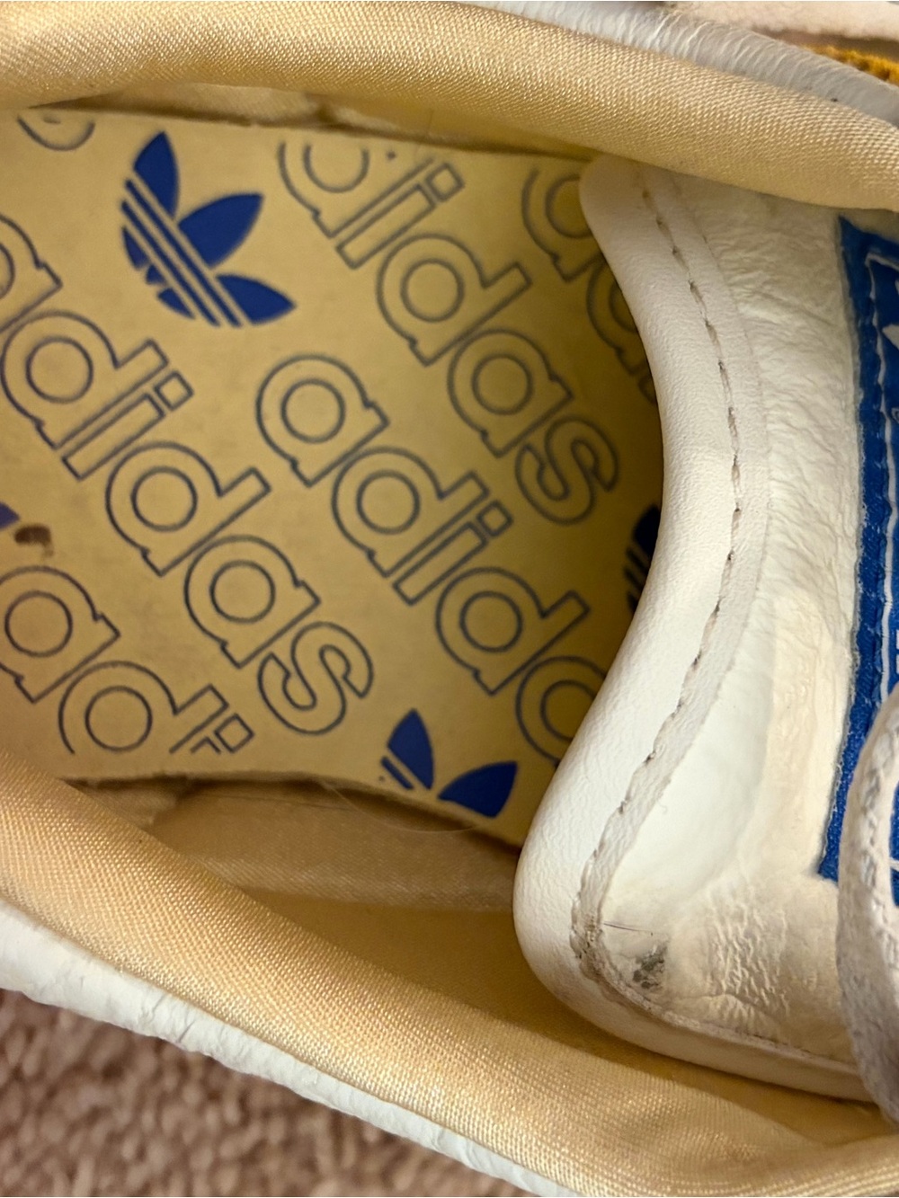 Adidas Japan “Off White / Spark Yellow” (Style IG2011) in US Women’s 8 - Picture 4 of 6